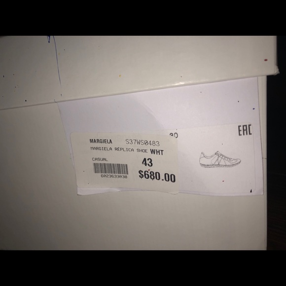 ***SOLD*** Maison Margiela Replica Low ‘White’ - Picture 5 of 5